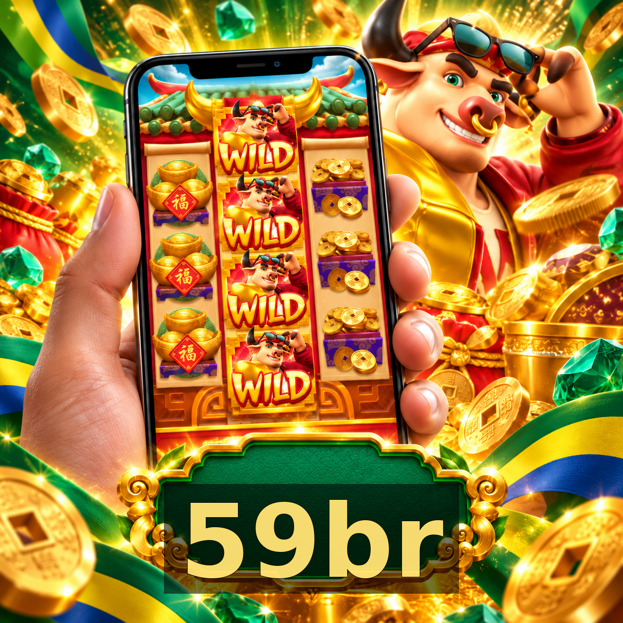 Login rápido no app 59br